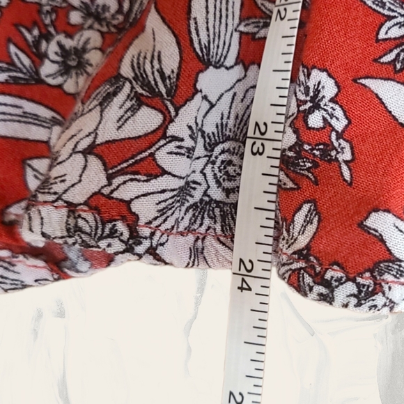 American Eagle Outfitters Lace Front Floral Print Mini Dress Size XS - Picture 5 of 7